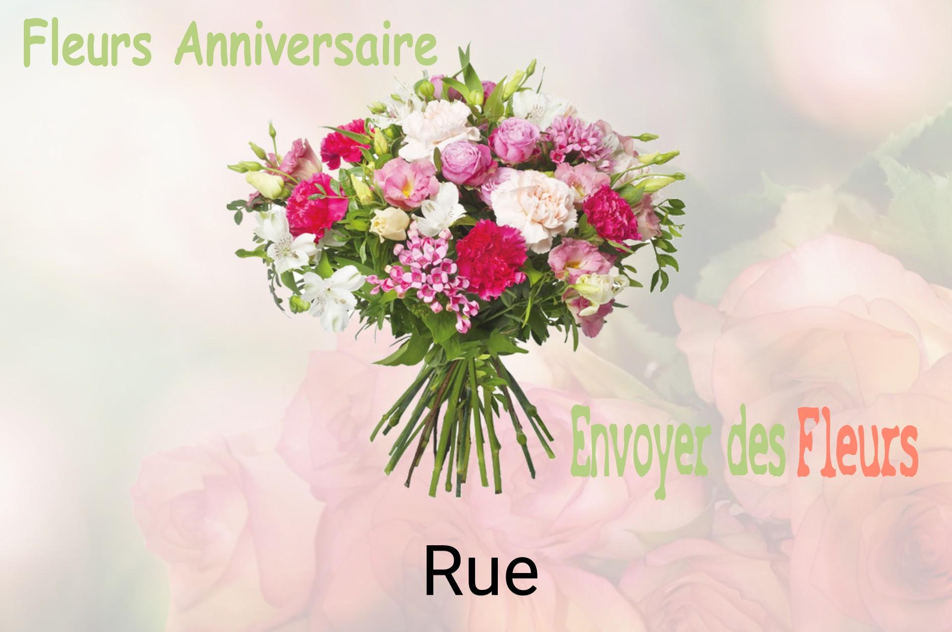 Bouquet de fleurs d’anniversaire livré à Rue
